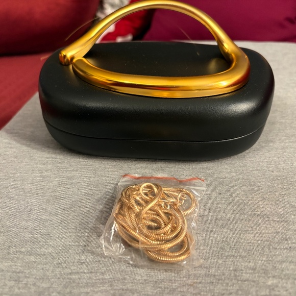 Black Clutch Bag - Picture 3 of 8